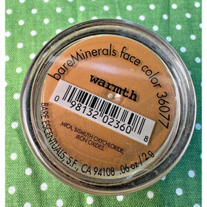 LARGE 2g Full Size SEALEDbareMinerals WARMTH Face Color Loose Bronzer Essentuals